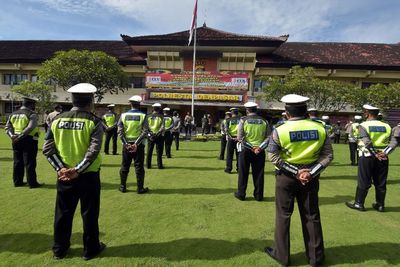 FOTO: Apel Kesiapan Pengamanan Hari Raya di Bali