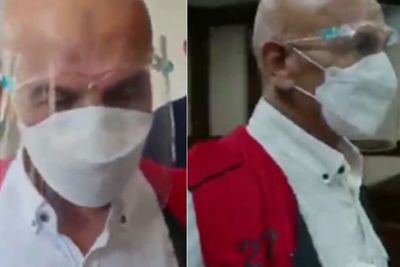 Hadiri Sidang Korupsi, Tarikan Nafas Mark Sungkar Buat Netizen Salfok: Kasihan Megap-megap