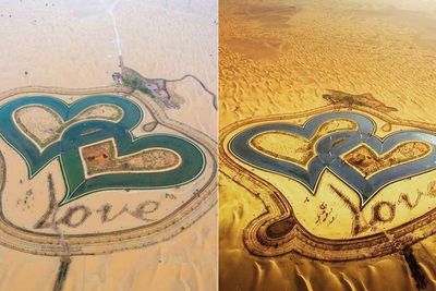 Danau Cinta di Tengah Gurun Pasir, Objek Wisata di Dubai yang Harus Kamu Kunjungi