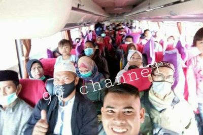 Foto Momen Terakhir Rombongan Bus Sebelum Kecelakaan Maut di Sumedang, 27 Korban Tewas