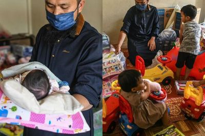 Bayi 9 Hari Tidur Tanpa Pakaian yang Layak, Ustaz Ebit Lew Turun Tangan dan Beri Bantuan