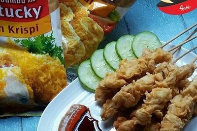 Buat Sate Ayam Goreng Yang Krenyes dan Gurih Kuy!