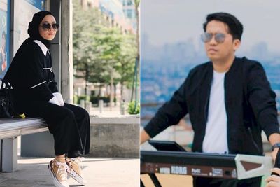 Muncul di Publik, Nissa dan Ayus Sabyan Kompak Pakai Baju Hitam