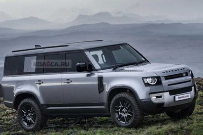 Tampilan Render Land Rover Defender 130 Terbaru Beredar!