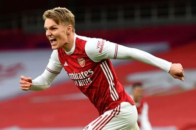 FOTO: Liga Inggris, Arsenal vs Tottenham Hotspur 2-1