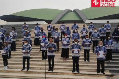 Dipimpin Ibas, Anggota DPR Fraksi Partai Demokrat Nyatakan Ikrar Setia Kepada AHY
