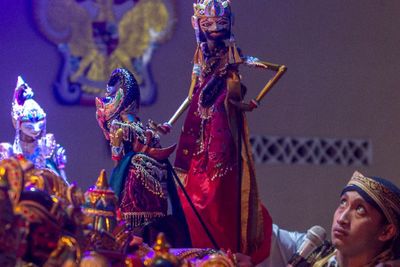 FOTO: Festival Dalang Wayang Golek di Karawang