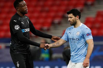 FOTO: Liga Champions, Manchester City Kalahkan Monchengladbach 2-0