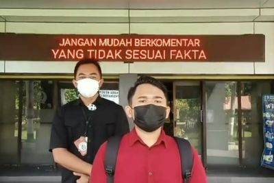Pria yang Ejek Gibran Ternyata Datang Sendiri ke Kantor Polisi, Bukan Dijemput