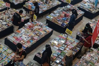 FOTO: Gebyar Bazar Buku Literasi Inovasi di Palangkaraya