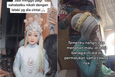 Wanita Ditinggal Pengantin Pria saat Akad Nikah, Netizen Suuzan: Bajunya Kok Ganti 2 Kali?