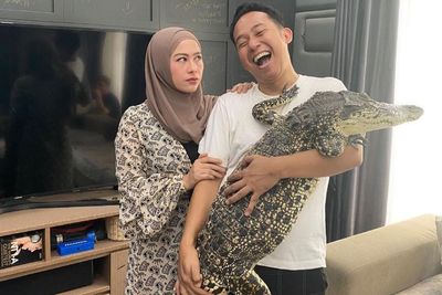 Momen Denny Cagur Mau Pelihara Buaya di Rumah, Direspon Sang Istri: Pokoknya Nggak, Titik