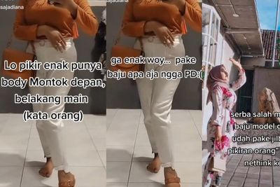 Punya Body Montok Selalu Bikin Orang Nafsu, Cewek Ini Akhirnya Enggak PD dengan OOTD