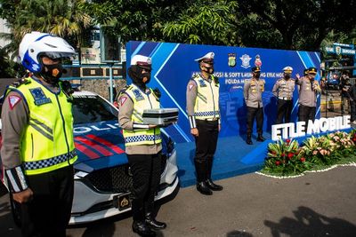 FOTO: Peluncuran ETLE Mobile di Polda Metro Jaya