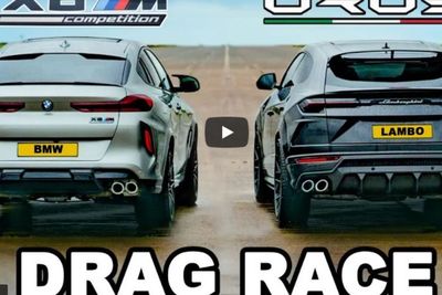 VIDEO: Tampilan Drag Race antara Lamborghini Urus dan BMW X6 M Competition!