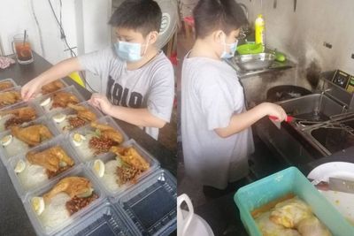 Bocah 12 Tahun Jual Nasi Lemak di Restoran Orangtua, Masakannya Jadi Favorit Warga Lokal