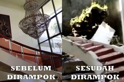 Viral! Rumah Dirampok, Niat Banget Perampoknya sampai Lantai Keramik Dicongkel Juga!