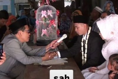 Pernikahan dengan Mas Kawin Burung Lovebird Viral Lagi, Netizen Ramai Siapkan Kucing