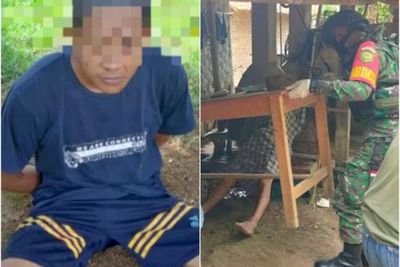 Sadis! Detik-detik Anak Penggal Kepala Ayahnya di Lampung, Sempat Minta Maaf
