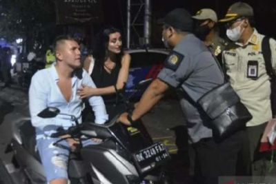 Langgar Protokol Kesehatan, 12 Wisatawan di Bali Terjaring Razia Satpol PP