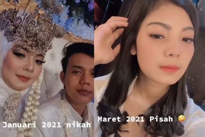 Cewek Bertato Pamer Tiga Bulan Menikah Langsung Pisah, Jadi Janda?
