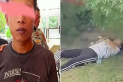 Mengerikan, Istri Digorok Suami di Semak-semak Pantai, Suami Curiga Istrinya Selingkuh
