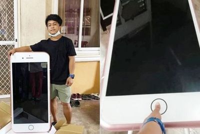 Pria Thailand Pengen Beli iPhone Murah, Yang Datang Malah Ponsel Raksasa