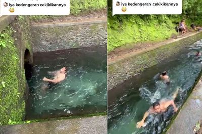 Horor! Sedang Asyik Berenang di Sungai, Pria Ini Dengar Suara Tawa Cekikikan Wanita