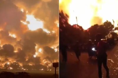 20 Orang Lebih Jadi Korban Ledakan Kilang Minyak Balongan, 3 Orang Belum Ditemukan