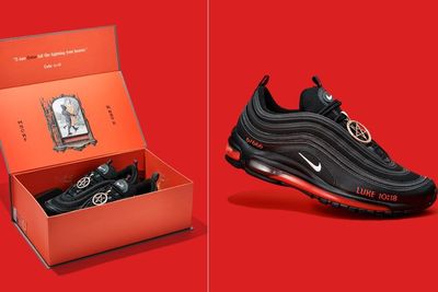 Mengejutkan! Brand Fashion MSCHF Rilis Sepatu Setan dengan Kandungan Darah Manusia