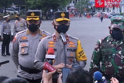 2 Kompi Personel Gabungan Gelar Patroli Skala Besar, Jamin Rasa Aman di Ibu Kota