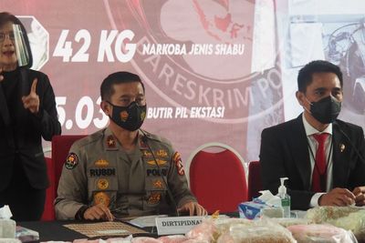 Bareskrim Amankan 45 Ribu Butir Ekstasi Jaringan Malaysia, Hendak Diedarkan di Batam