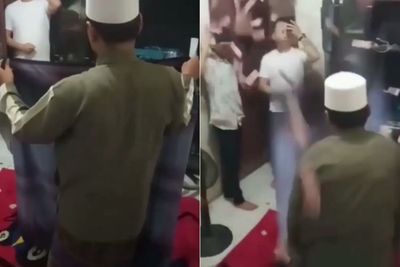 Geger Pria Berpeci Putih Ngaku Mampu Gandakan Uang dengan Bantuan Sarung Sakti