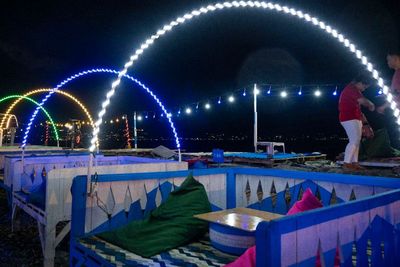 FOTO: Cafe Pantai Talise Kembali Dibuka