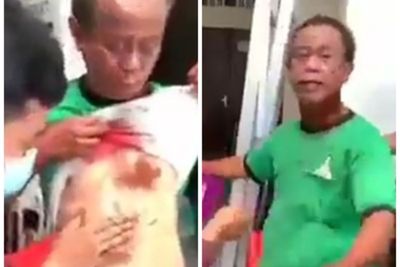 Video Korban Bom Gereja Katedral Beredar, Netizen: Kena Pecahan Bom tapi Bajunya Gak Sobek