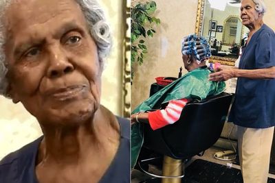 Bekerja dengan Cinta, Nenek Berusia 1 Abad Ini Masih Setia Jadi Penata Rambut