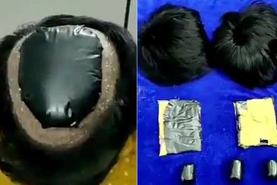 Petugas Curiga Lihat Penumpang Bergaya Rambut Aneh, Rupanya Selundupkan Emas Rp5,5 Miliar