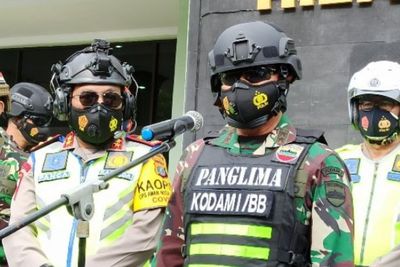 Jelang Bulan Suci Ramadhan, Kodam I BB dan Polda Sumut Gelar Patroli Skala Besar