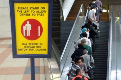 Distrik di Jepang Setujui Aturan yang Mewajibkan Orang untuk Tetap Berdiri di Eskalator
