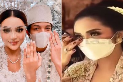 Krisdayanti Menangis Haru Lihat Aurel Hermansyah dan Atta Halilintar Duduk di Pelaminan