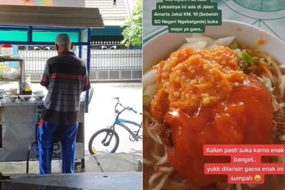 Viral Pasutri Lansia Jual Mie Ayam Murah Banget, Tampilannya Bikin Netizen Ngiler!