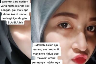 Mamah Muda Asal Lamongan Jawab Hujatan Usai Pamer Status Janda