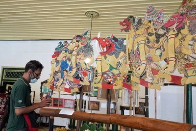 FOTO: Pameran Seni Rupa Wayang Kontemporer di Yogya