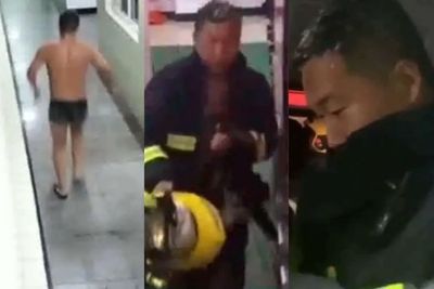 Belum Selesai Mandi, Pemadam Kebakaran Ini Sisakan Sampo di Kepala Usai Mendengar Sirine