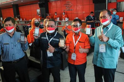 FOTO: Peluncuran Pos Migran Indonesia