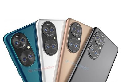 Bocoran Render Huawei P50 Kembali Beredar, Miliki Setup 4 Kamera Belakang