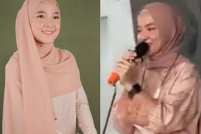 Wajah Girang Nissa Sabyan Disawer saat Nyanyi Jadi Sorotan: Mukanya Kayak Gak Ada Beban