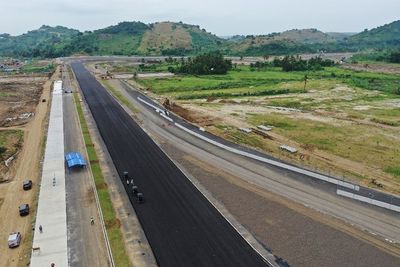 FOTO: Pembangunan Sirkuit MotoGP Mandalika