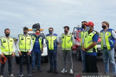 Jelang MotoGP Mandalika 2021, Tim Dorna Sports Tinjau Fasilitas Bandara Lombok