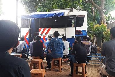 Gerai SIM Keliling Tersebar di Lima Lokasi Jakarta Hari Ini